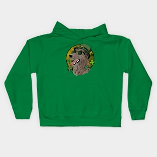 Irish wolfhound Kids Hoodie